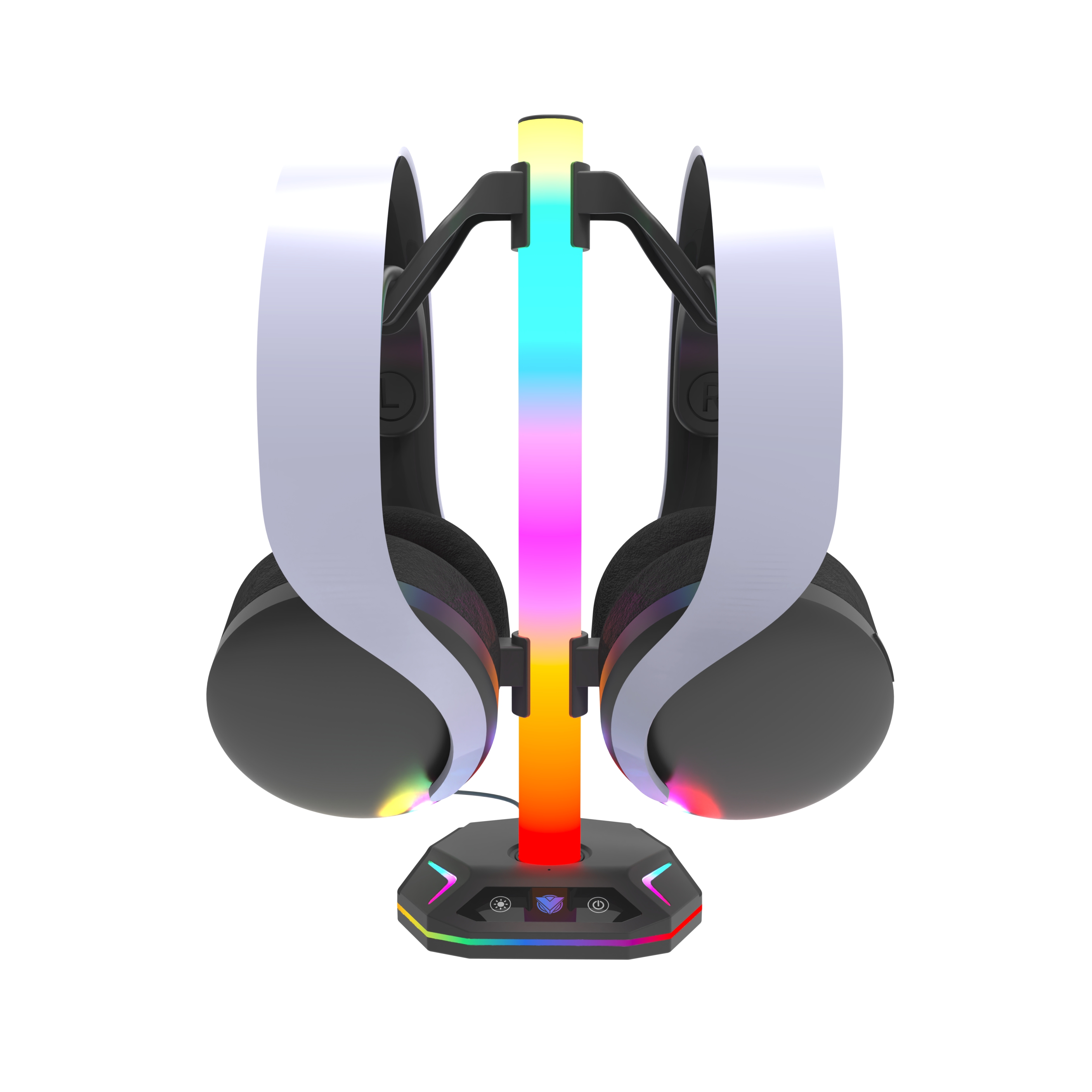 Gaming Headset Rgb - RGB Game Controller Headphone Stand Desk