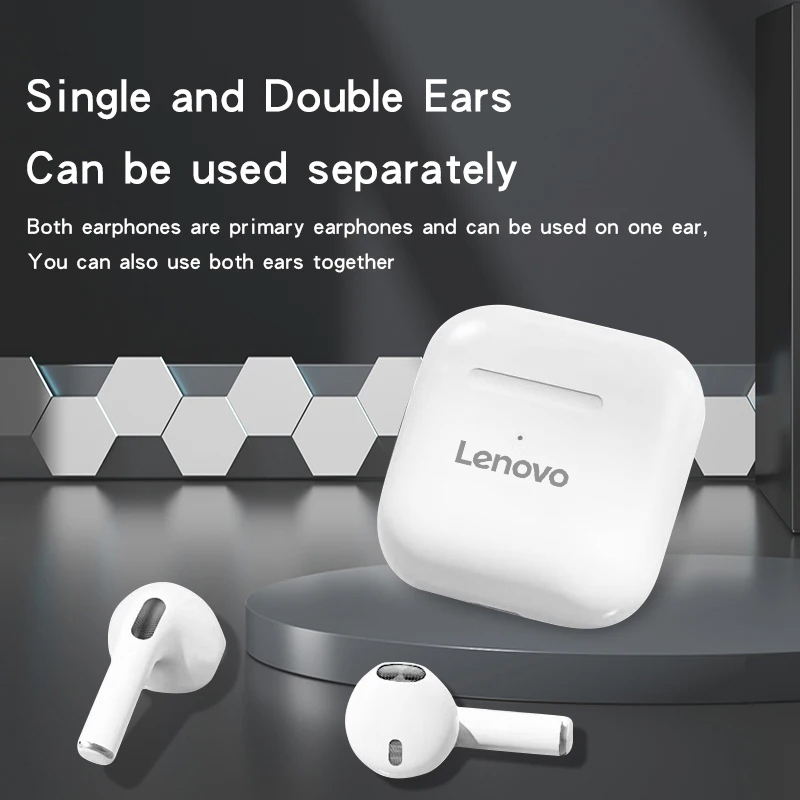 Original Lenovo Pro4 TWS Wirel - Bluetooth Headset On Ear review and price