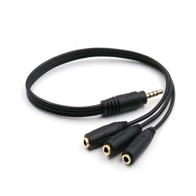 ⭐ 3.5mm 1 Male to 3 Female 3 W - Earphone Splitter Jack review and price