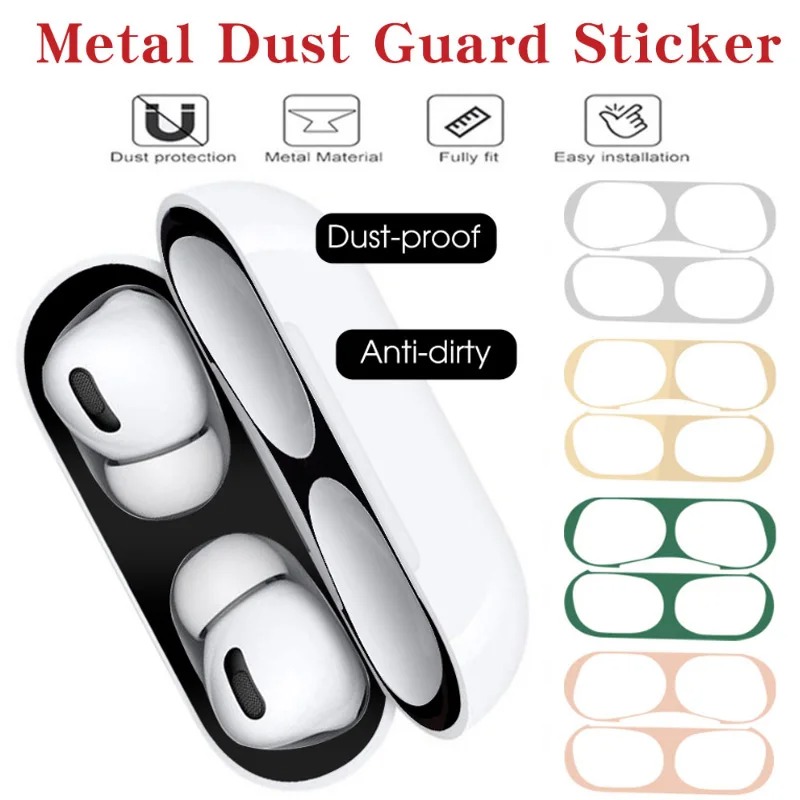 Metal Dust Guard Sticker Case  - Earphone Foam Tip review and price
