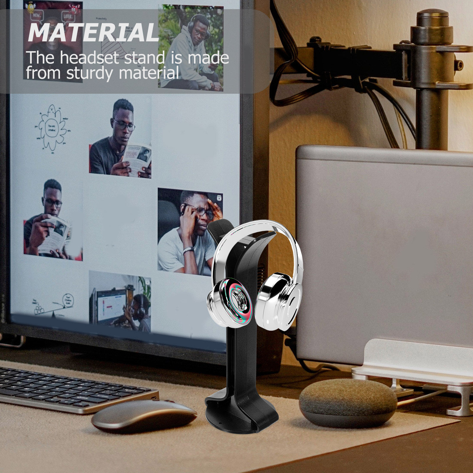 Sturdy Headphone Stand Headset - Headphone Stand Desk review and price