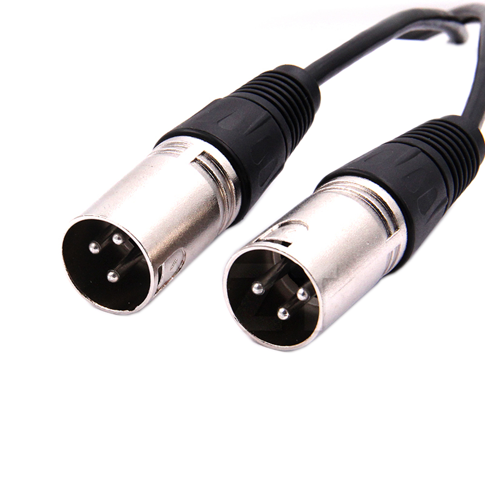 30cm 3 Pin XLR FEMALE Jack To  - Audio Splitter Y review and price