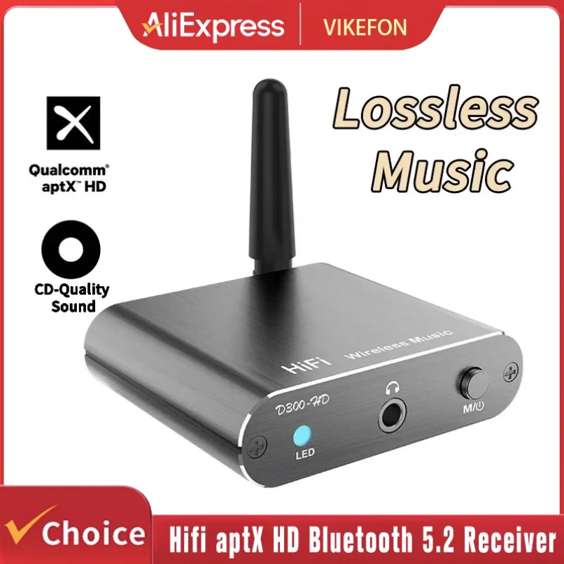 Qualcomm aptX HD Bluetooth V5. - Bluetooth Adapter Receiver review and price