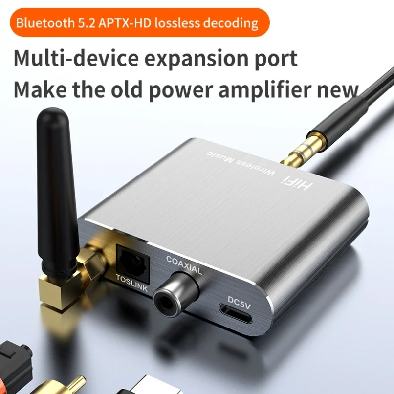 Qualcomm aptX HD Bluetooth V5. - Bluetooth Adapter Receiver review and price