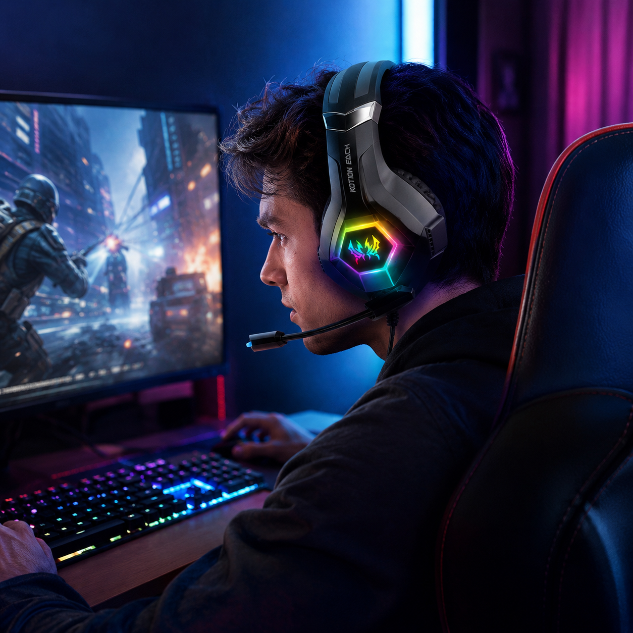 GS450 Wired Gaming Headset RGB - Gaming Headset Rgb review and price