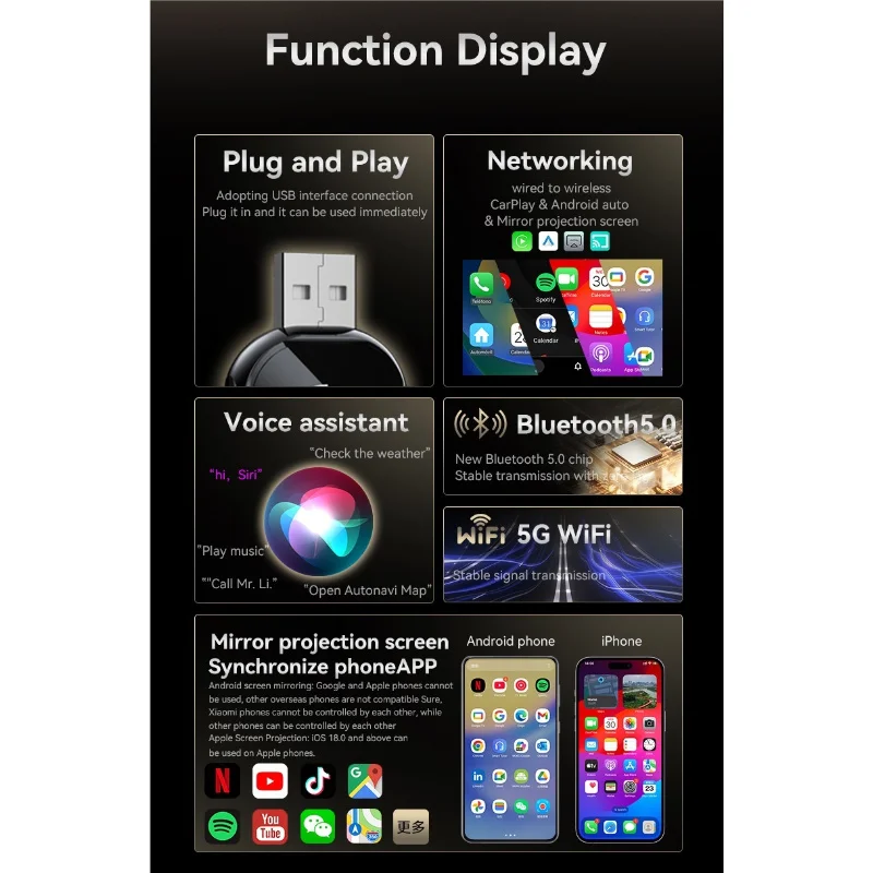 clearance price 3 In 1 Mirror  - Bluetooth Adapter Receiver review and price