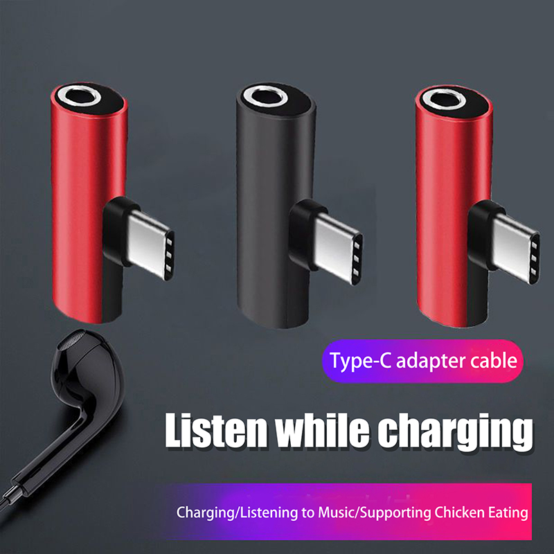 USB Type-C To 3.5 Mm Headphone - Earphone Splitter Jack review and price