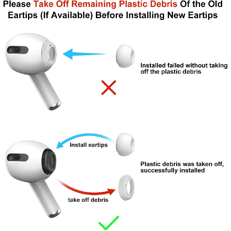 Soft Black Silicone Earbud Tip - Silicone Ear Tip Replacement review and price