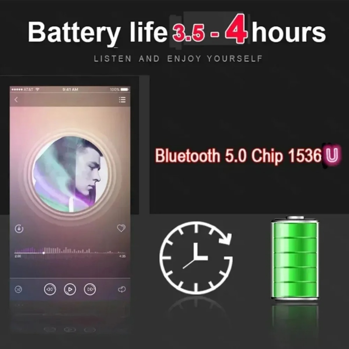2026 Original Air New Pro A3 T - Bluetooth Headset On Ear review and price