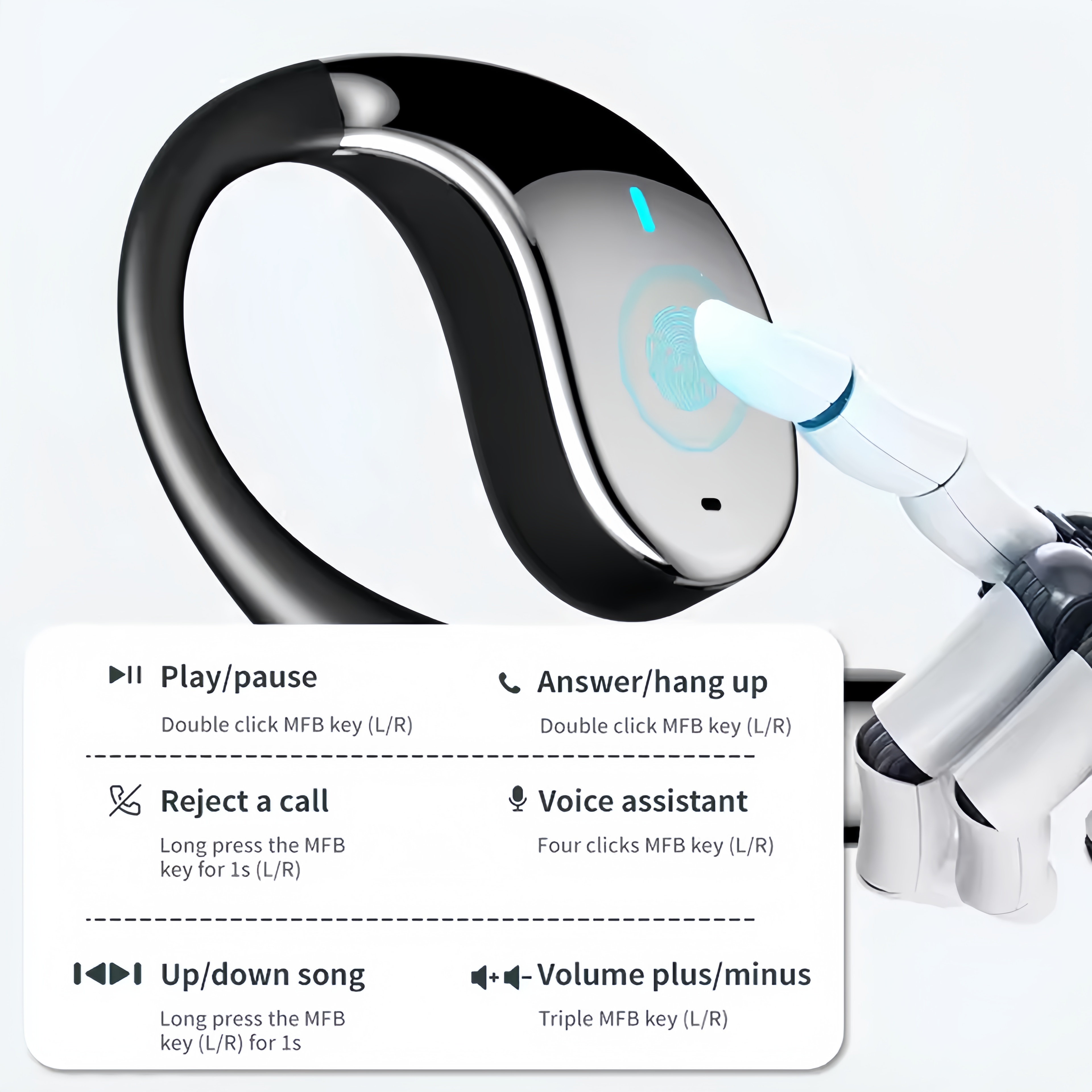 2026 New AI Translation Earbud - Bluetooth Headset On Ear review and price
