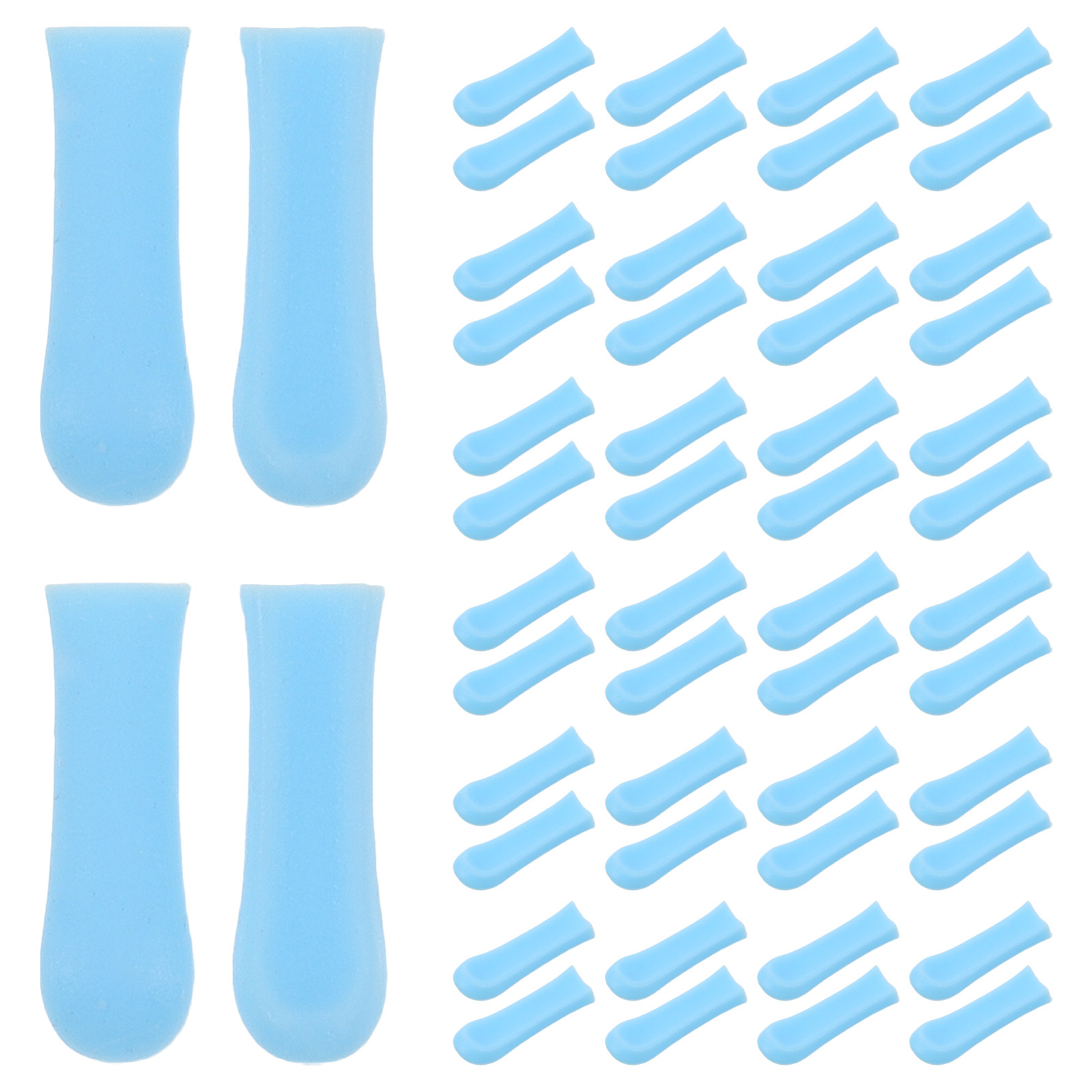 80Pcs Soft Silicone Ear Spoon  - Silicone Ear Tip Replacement review and price