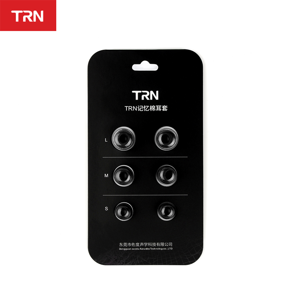 TRN 3Pairs (6pcs) Earphone Mem - Earphone Foam Tip review and price