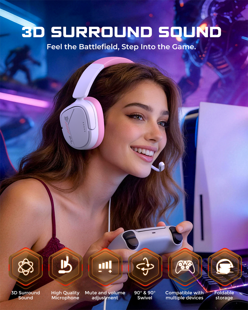 NUBWO HG04L Gaming Headset for - Gaming Headset Rgb review and price
